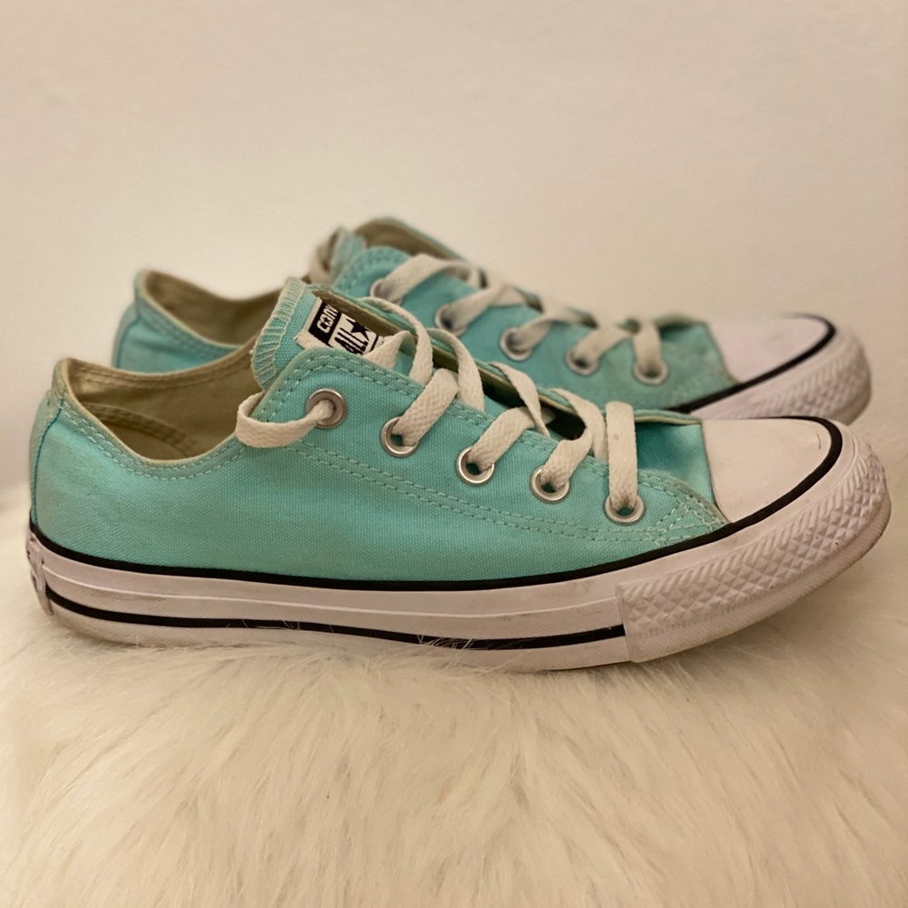 Converse All Star Low Top Turquoise - Picture 3 of 5